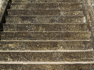 Old stone steps pattern