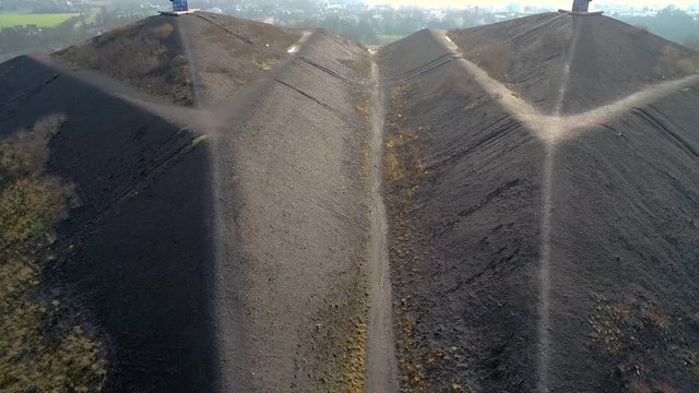 Halde Rungenberg in Gelsenkirchen Luftaufnahme