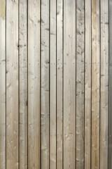 Exterior wall sawn wood cladding decoration