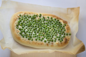 Homemade fresh baked vegetable pie