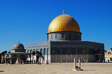 Naklejka premium Dome of the Rock
