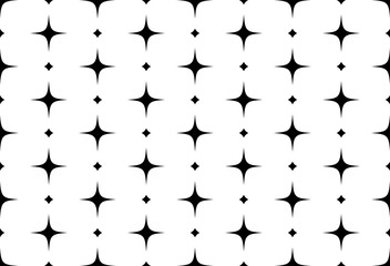Seamless vector pattern of stars. Abstract background with stars