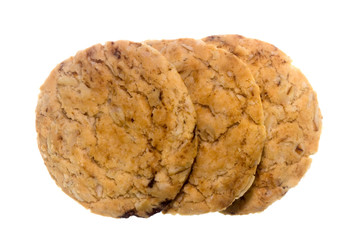 cookies isolated on white background.