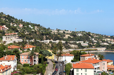 Naklejka premium Villefranche-sur-Mer - French Riviera