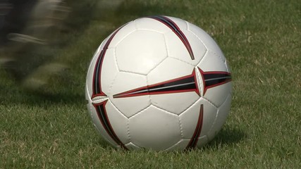 soccer goal kick 02 - Powered by Adobe