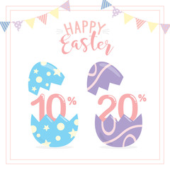 Happy Easter Crack Egg discount Sale