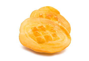 cheese smoked polish isolated