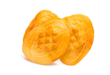 cheese smoked polish isolated