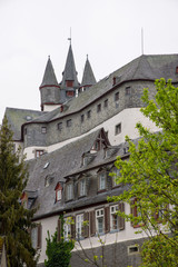 Obraz premium Burg Diezer Schloss in Rheinland-Pfalz