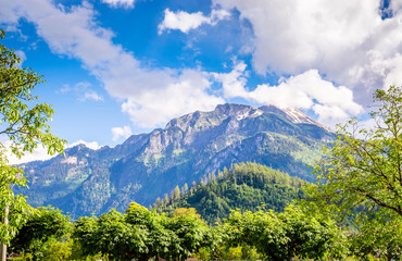 Beautiful landscape of Interlaken, Switzerland