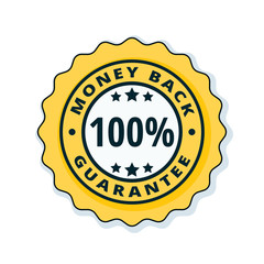 100% Money Back Guarantee illustration