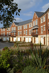 Modern style terrace town house property development