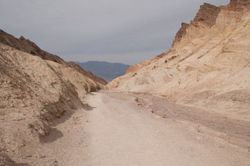 Death Valley gold canyon
