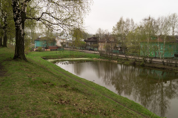 The moat in the Galich city