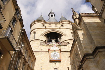 Fototapeta na wymiar Grosse cloche à Bordeaux, Gironde 