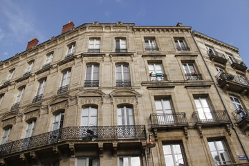 Immeuble ancien à Bordeaux, Gironde	