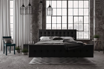 Procurar fotos: 3d modern bedroom