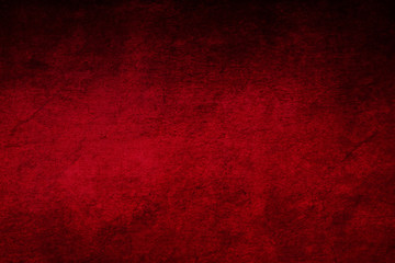 red background