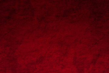 red background