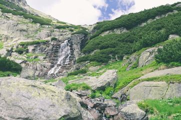 Skok Waterfall in High Tatras © inimma
