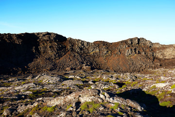 Fototapeta na wymiar Pico volcano (2351m), Pico Island, Azores, Portugal, Europe