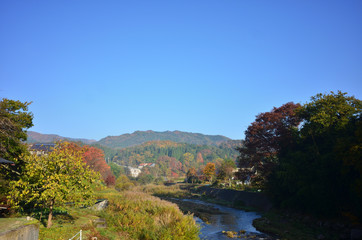 Fototapeta na wymiar 日本の山の風景