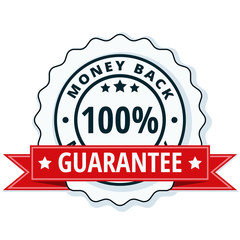 100% Money Back Guarantee illustration