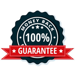 100% Money Back Guarantee illustration