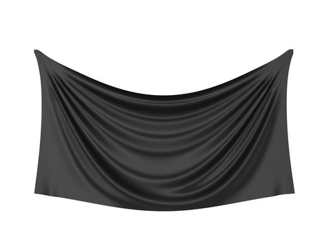 Blank cloth banner