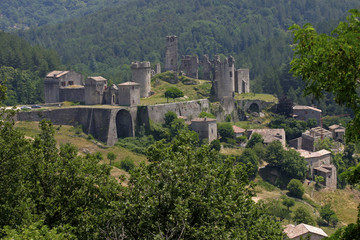 Fototapeta na wymiar Castle Ruins