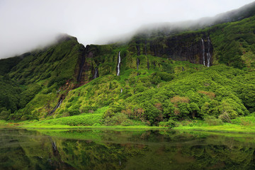 Pozo da Alagoinha, also known as Pozo Ribeira do Ferreiro, Azores, Portugal, Europe