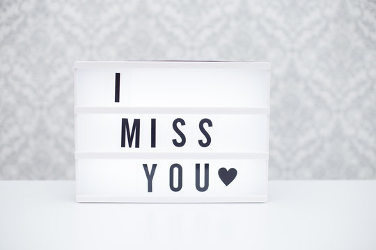I Miss You Text