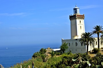 Fototapeta na wymiar lighthouse Tanger