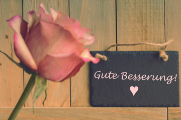 Gute Besserung, Genesungswünsche