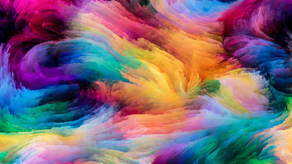 Beautiful Colorful Paint