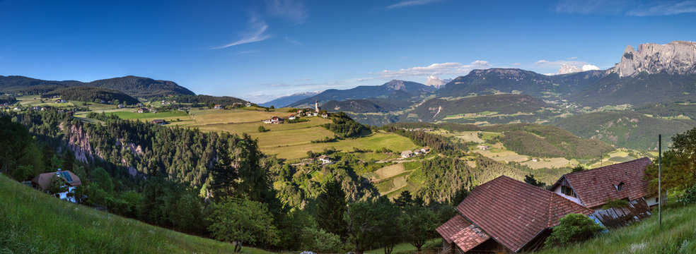 Blick auf Mittelberg