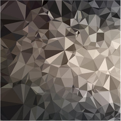 Abstract polygonal triangle background. Vector Polygon which consist of triangles. Geometric background in Origami style with gradient.