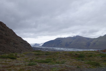 アイスランド、スカフタフェトル氷河、ヴァトナヨークトル国立公園