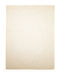 Vintage Piece of Blank Paper on a White Background