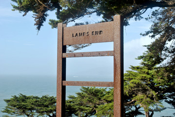 Lands End in San Francisco, California, USA