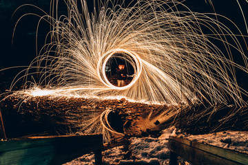 sparks