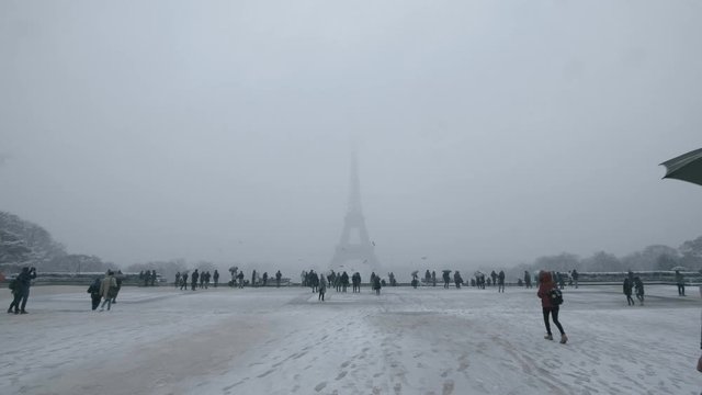 Neige Paris