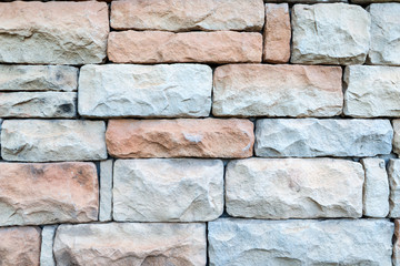 Brick wall textured for background