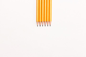 Pencils on white background - 191821792