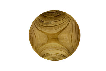 Fototapeta na wymiar A dish made of wood