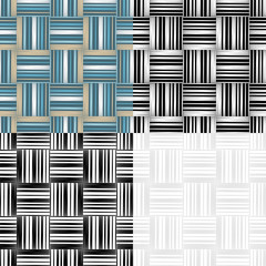 Stripes texture. Seamless geometric pattern. Bright colors and simple shapes. Trendy seamless pattern designs.