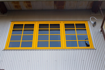 rustic window