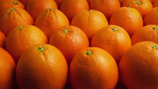 Passing Rows Of Oranges