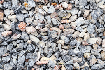 stone texture background at construction site