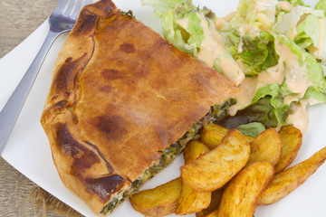 flamiche aux poireaux